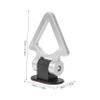 SOLUSTRE Car Tow Hook Decorative Trailer Hook for Bumper Sturdy Design for Easy Installation for Vehicle and Personalization view 2