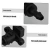 OUNONA 2pcs Windshield Washer Nozzles Car Wiper Spray for Enhanced Cleaning Efficiency Optimal Spray Distribution Easy Installation for Vehicles view 3