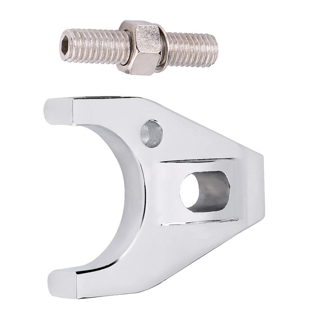 Aluminum Distributor Hold Down, Automobile Distributor Versatile with Screw Clamp Fit for V8 V6