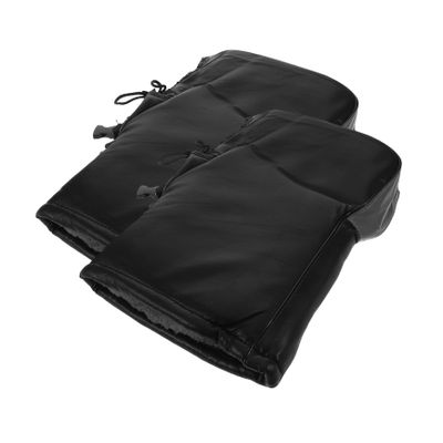 2Pcs Motorcycle Handlebar Mittens Windproof Thermal Covers