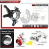 JLEJIANI Steering Knuckle Front Left 1pc Steel for Audi A3 2006-2013 view 2