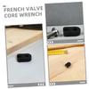 CHILDWEET 10pcs Valve Stem Removal Tool Set French Valve Core Wrenches Compatible Bikes Car Easy to Use Compact for Tire Maintenance view 3