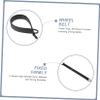 Bike Rack Tie Down Straps Multi-Use Rubber Cargo Fixing Belt for Bicycle Wheels Adjustable Luggage Fastening Straps for Vehicle Roofs 2-Pack view 3