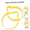 10pcs Vinyl Film Roll Clips for Car Wrap, Plastic Yellow view 3