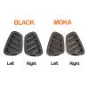 Front Dashboard Upper Air Conditioner AC Vent Outlet Grille Cover Compatible With Benz E Class W213 E200 E260 E300 2016-2023(Black One pair) view 3