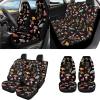 Horeset Mushroom 18 Pieces Automotive Seat Covers & Accessories+Steering Wheel Cover+Seat Belt Pads+ 6 Accessories(Armrest Cushion, Cup Holder, Ketchains) Universal Fit for All Vehicles view 2
