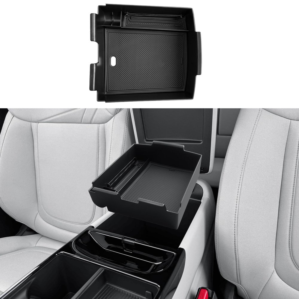2026 Tucson Center Console Organizer - For 2025-2026 Hyundai Tucson(Limited)/Tucson Hybrid(Blue/SEL Convenience/N Line/Limited) Armrest Box Storage - ONLY Fit 2025-2026 Tucson With Electronic Shift
