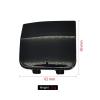 Car Tow Hook Cover for Mercedes Benz W247 GLB Class 2020-2023, 1Pcs Silver/Black Rear Bumper Tow Hook Cover Cap 2478857301/2478857401 view 2