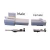 automotive connectors 1 Pin 7283-1010 7282-1012 641199 651194 Automotive Connector easy replacement(Female,1PCS) view 2