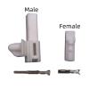 automotive connectors 1 Pin 7283-1010 7282-1012 641199 651194 Automotive Connector easy replacement(Female,1PCS) view 3