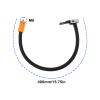 Briny River M6 Tire Inflator Hose Adapter Length 40cm for Clip-On Chuck for Tire Nozzle Car Motorcycle Bicycle Inflator Air Pump Hose Connector view 3
