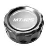 Motorcycle Tank Oil Cup Cap for MT125 Mt 125 MT-125 2008-2019 Motorcycle Rear Brake Fluid Reservoir Cap Cylinder Cover & Tire Valve Caps view 4