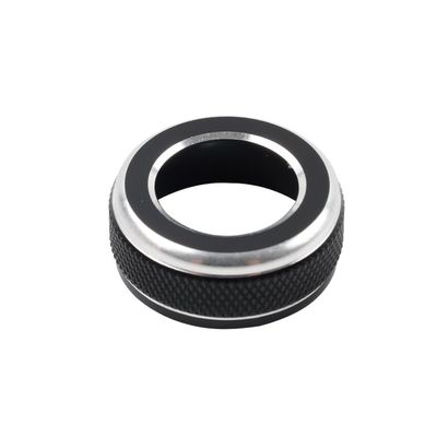 SIKUAI Switch Ring Console Volume Button Vent Outer Rings Black Aluminum Alloy for Lexus NX250 350 350h 450h 22-2024 1 Pc