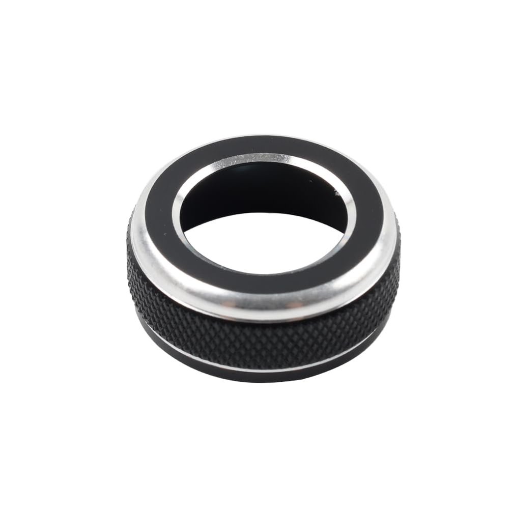 SIKUAI Switch Ring Console Volume Button Vent Outer Rings Black Aluminum Alloy for Lexus NX250 350 350h 450h 22-2024 1 Pc