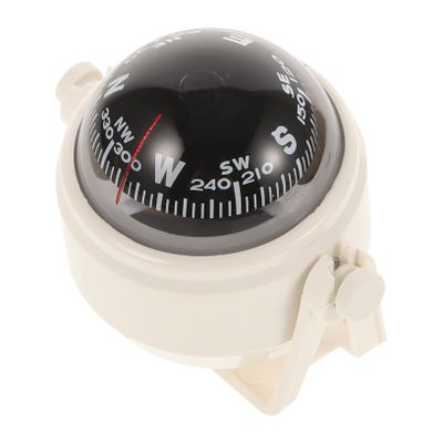HANABASS Car Compass for Vehicles Dashboard Navigation Compass for Boats Trucks Cars High-Precision Easy Install Decoration Stylish for Outdoor Adventures
