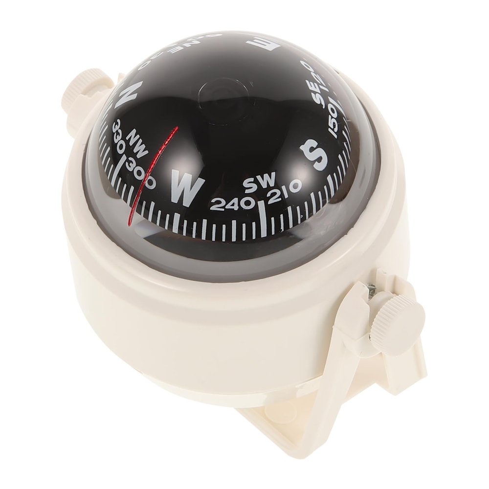 HANABASS Car Compass for Vehicles Dashboard Navigation Compass for Boats Trucks Cars High-Precision Easy Install Decoration Stylish for Outdoor Adventures