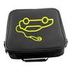 Housoutil Daily Use Cable Organizer Car Charger Bag Reusable Cable Bag Polyester Travel Cord Organizer view 1