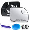 Passenger Side Mirror Glass Compatible with Ford Maverick 2022-2026 view 1