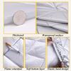 Hail car Cover Compatible with BMW 3 Series(2016-2025), Heavy Duty Car Cover with Cotton, Outdoor Sun Rain UV Snow Protection, with Zipper Door and Reflective Strips a2 view 3