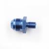US SHIP -8AN AN8 Male Flare To M10x1.25 (mm) Metric Aluminum Straight Adapter Fitting Blue view 1