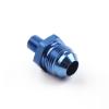 US SHIP -8AN AN8 Male Flare To M10x1.25 (mm) Metric Aluminum Straight Adapter Fitting Blue view 3