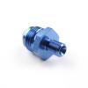US SHIP -8AN AN8 Male Flare To M10x1.25 (mm) Metric Aluminum Straight Adapter Fitting Blue view 4