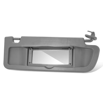 Auto Dynasty Sun Visor Compatible with 2006-2011 Honda Civic, Passenger Right Side, 74053, Atlas Gray