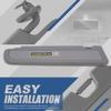 Auto Dynasty Sun Visor Compatible with 2006-2011 Honda Civic, Passenger Right Side, 74053, Atlas Gray view 3