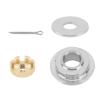 plplaaoo Bushing Nut Outboard Prop Propeller Installation Tool Kit Sturdy Metal Construction Easy to Install for 20 30HP Engines Complete Fittings Washer Plate Nut Castle Spacer Pin Cotter view 1