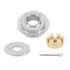 plplaaoo Bushing Nut Outboard Prop Propeller Installation Tool Kit Sturdy Metal Construction Easy to Install for 20 30HP Engines Complete Fittings Washer Plate Nut Castle Spacer Pin Cotter view 2