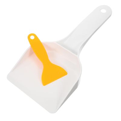 Abaodam 2pcs Versatile Ice Scrapers for Freezer Refrigerator Frost Removal Tools for Home Kitchen Lightweight Multi-use Shovels for Easy Cleaning and De-Icing