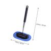 DECHOUS 3-in-1 Telescopic Car Windshield Cleaner Tool Set Rearview Mirror Wiper Window Squeegee Dust Removal for Auto Detailing view 2