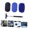 DECHOUS 3-in-1 Telescopic Car Windshield Cleaner Tool Set Rearview Mirror Wiper Window Squeegee Dust Removal for Auto Detailing view 3