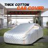 Hail Protector Car Cover Truck Compatible with Ford F150 250/Chevy Silverado/GMC Sierra/Dodge Ram 1500/Toyota Tundra, 5 Layers Thicken Hail Cover All-Weather Protection(Silver,Fit Truck Length Up To 2 view 4