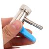 Mikinona Tire Valve Inflator Chuck Copper Quick Connect Hose Fitting for Air Compressor Accessories Essential Tool for Vehicle Tire Inflation view 4