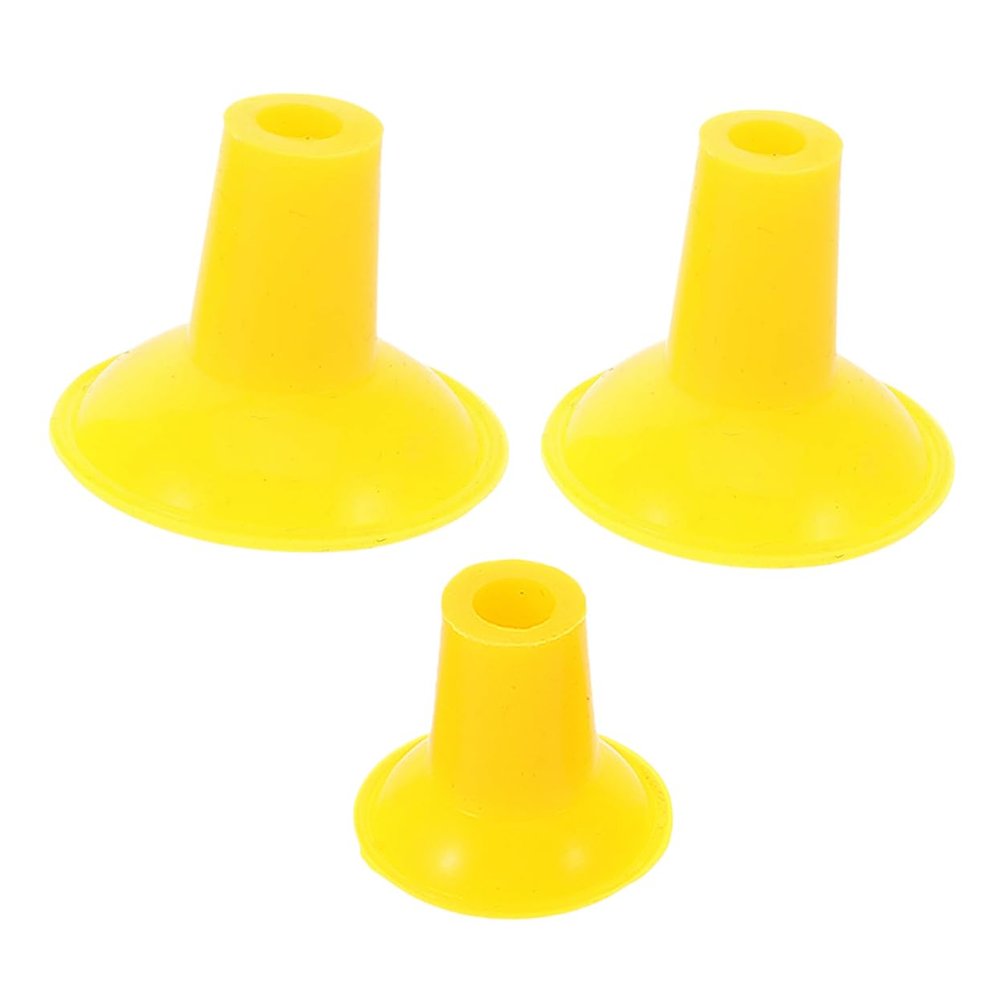 FUNOMOCYA 3pcs Engine Valve Suction Plates Pneumatic Automotive Grinding Tool for Efficient Maintenance and Repair Includes Small Medium and Large Suction Plates