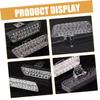 PRETYZOOM 1pair Led Motorcycle Headlights Off-road Spotlights for Atv Easy Installation Construction Compatible Vehicles view 3