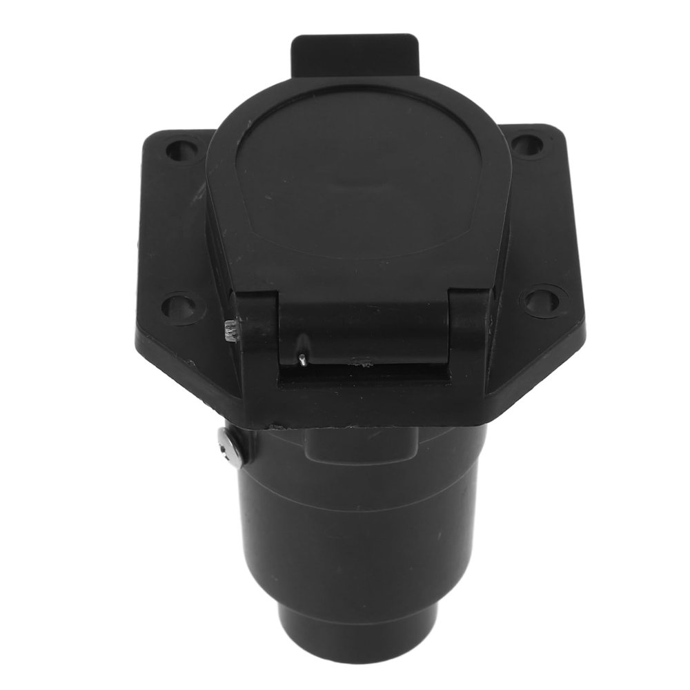PLAFOPE Trailer Plug Adapter Durable Connector for and Trailer Wiring Harness Heavy Duty Pin Plug for Reliable Towing for and Commercial Trailers