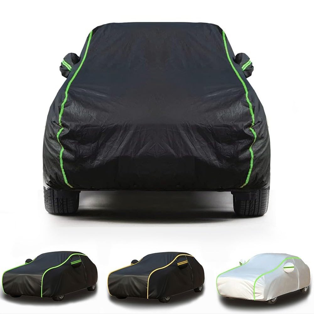 All-Weather Anti-Hail Car Cover Made for Toyota FJ Cruiser, Anti-Hail Car Cover, Anti-Hail Glass Cover, Waterproof, Sunproof, Dustproof, with Side Door Zipper lyhlk0402