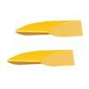 Cabilock 2pcs ABS Ev Charger Rain Cover for Outdoor Charging Units Yellow view 1