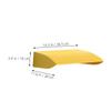 Cabilock 2pcs ABS Ev Charger Rain Cover for Outdoor Charging Units Yellow view 2