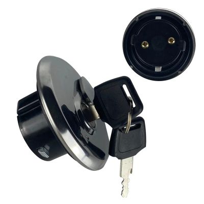 1pc New Motorbike Gas Lid Fuel Tank Cap Cover W/Key Lock Sets Compatible With ATV Quad Aluminum Alloy Motorcycle Front Fuel Tank Cover