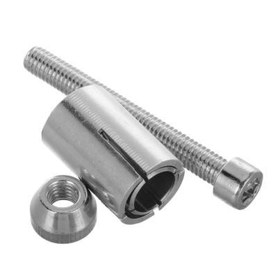 Unomor Sturdy Metal Motorcycle Mirror Plug Kit Handlebar End Caps Rear Mirror Screws Easy Install