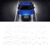 24 Pcs Car Bulb Clip Stainless Steel Car Headlight Clamp Rustproof Universal Fit Headlight Retainer Spring Clip Suitable for H1 H3 H4 H7 Bulbs view 2