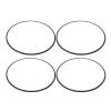 Qiilu Aluminum Alloy Wheel Rim Protector Guards Offer Premium for 16 INCH Wheels Suitable for Various CAR (Black) view 4