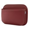 Surakey Car Seat Side Pocket Organizer, PU Leather Storage Bag, Pen Phone Holder Tray Pouch Seat Gap Filler, Interior Accessories for Auto Door Side Large Capacity Storage Organizer, Red view 1