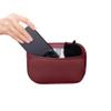 Surakey Car Seat Side Pocket Organizer, PU Leather Storage Bag, Pen Phone Holder Tray Pouch Seat Gap Filler, Interior Accessories for Auto Door Side Large Capacity Storage Organizer, Red view 2