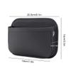 Surakey Car Seat Side Pocket Organizer, PU Leather Storage Bag, Pen Phone Holder Tray Pouch Seat Gap Filler, Interior Accessories for Auto Door Side Large Capacity Storage Organizer, Red view 4