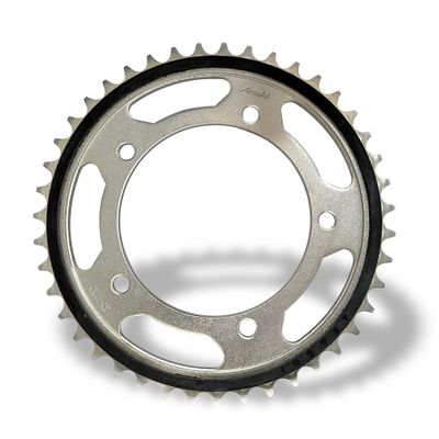 Rear 43T Sprocket for Suzuki GSXR 1000 2007-2008, GSX B-King 1300 2008-2012, GSXR 1300 R Hayabusa 2008-2020, Motorcycle Parts 530 Pitch Rubber Cushioned Reduce noise and vibration