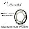Rear 43T Sprocket for Suzuki GSXR 1000 2007-2008, GSX B-King 1300 2008-2012, GSXR 1300 R Hayabusa 2008-2020, Motorcycle Parts 530 Pitch Rubber Cushioned Reduce noise and vibration view 2